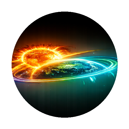 Icon representing space weather research